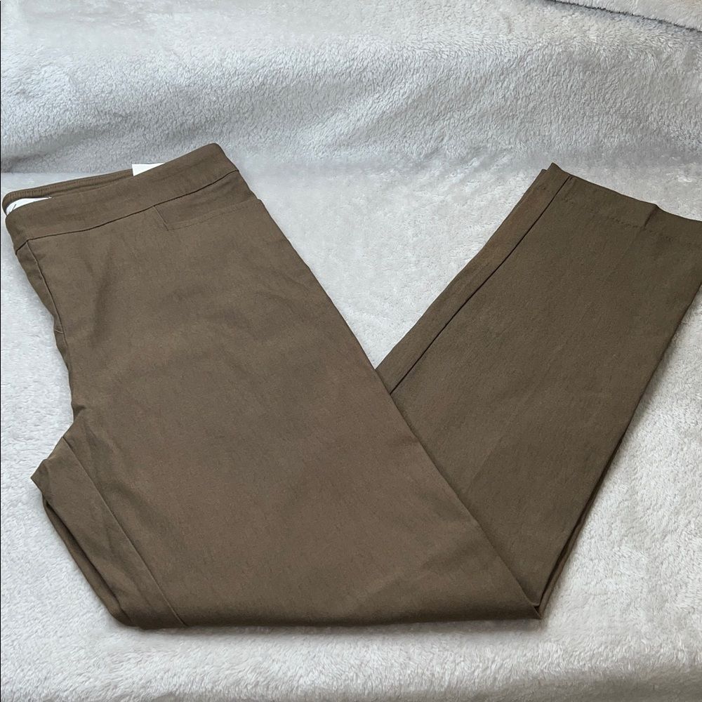 NWT KIM ROGERS 8 Average Unisex Stretchy Career Hidden Tummy Control Pants